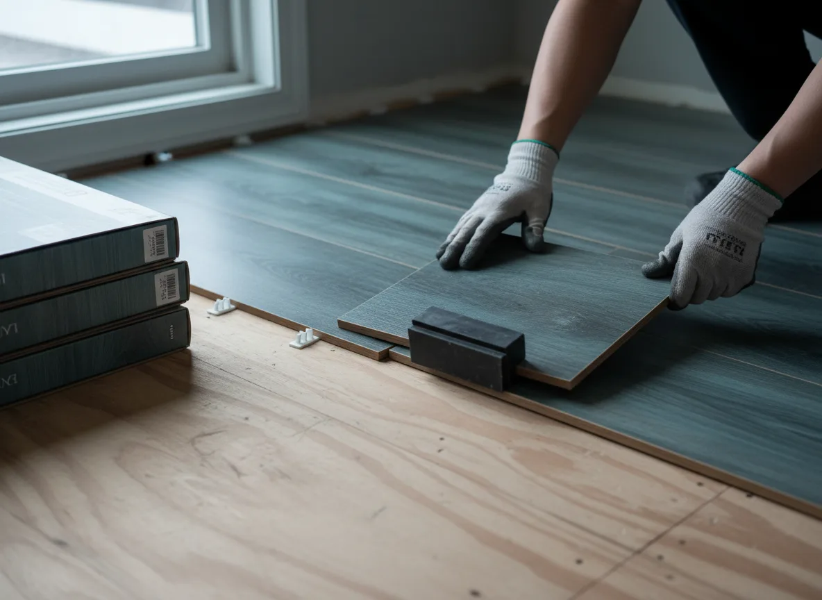 Luxury Vinyl Plank Installation company in Saint George, KS